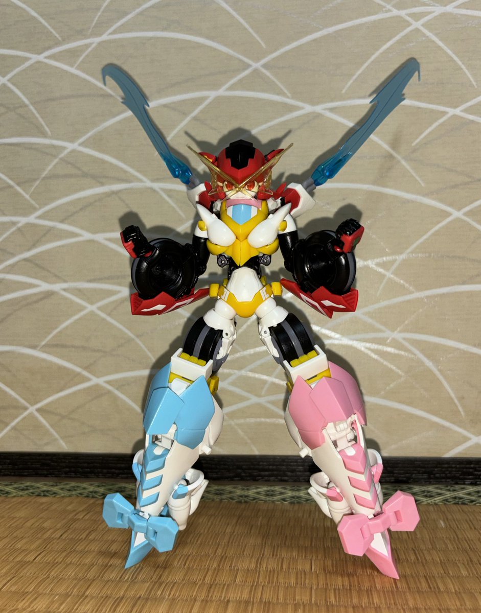 魔姫変形 初めて合体させましたがめっちゃいいですね！ カッコイイ🎵