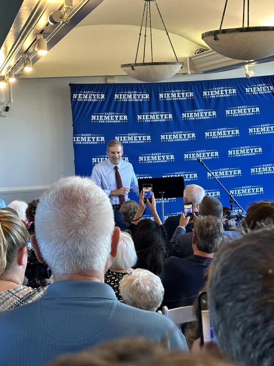 prestonruby1's tweet image. Randy Neimeyer for Congress and Congressman Jim Jordan visit Gary IN for Rally!