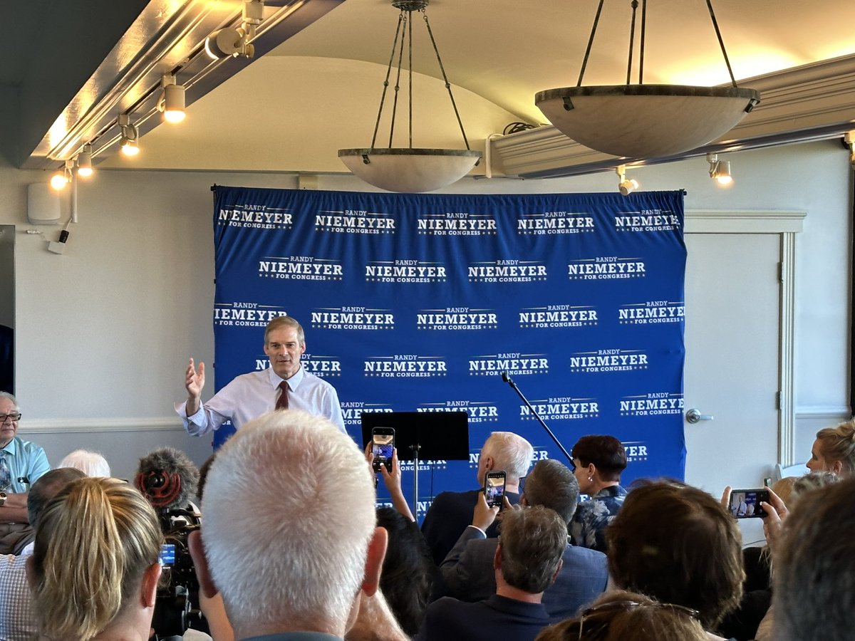 prestonruby1's tweet image. Randy Neimeyer for Congress and Congressman Jim Jordan visit Gary IN for Rally!