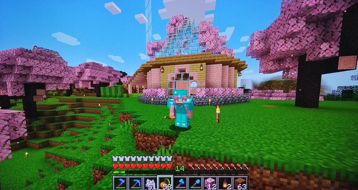 seabunny_7's tweet image. Minecraft ⛏️ ── ⋆ semana 3

Al fin terminé el exterior de mi casita, me demoré casi 2 semanas en hacer el techo (yo me creía vege 🤣) pero así se ve por fuera y por dentro. Ahora toca colocar muebles, hoy hice esta pequeña cocina, me gusta como va quedando todo 🩷
#CSMP
