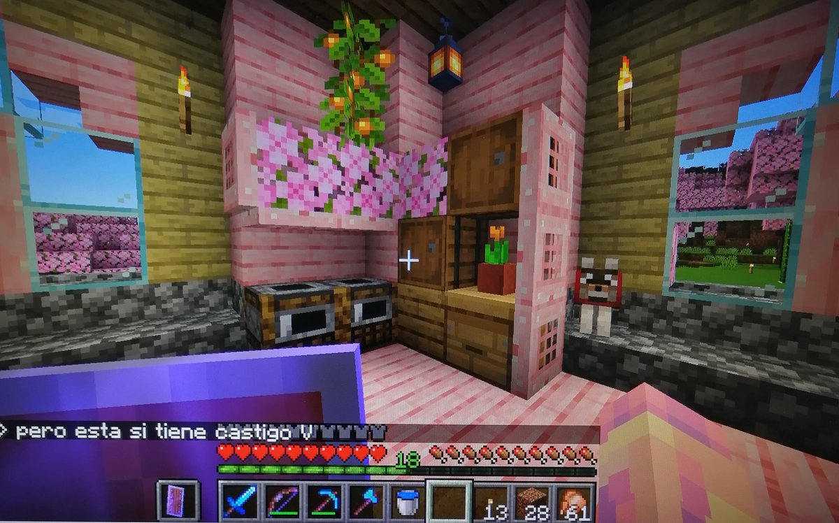 seabunny_7's tweet image. Minecraft ⛏️ ── ⋆ semana 3

Al fin terminé el exterior de mi casita, me demoré casi 2 semanas en hacer el techo (yo me creía vege 🤣) pero así se ve por fuera y por dentro. Ahora toca colocar muebles, hoy hice esta pequeña cocina, me gusta como va quedando todo 🩷
#CSMP