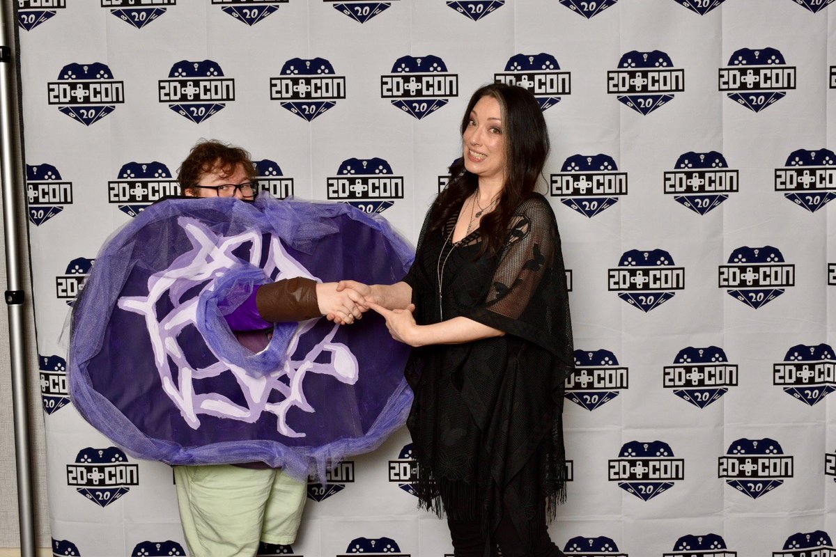 yercabbage's tweet photo. Got the chance to meet @TimDownie1, @SamanthaBeart and @AmeliaTyler last weekend at @2Dconvention, legitimately all of them are so sweet and awesome. #BaldurGate3 https://t.co/VpKvKoTy7c