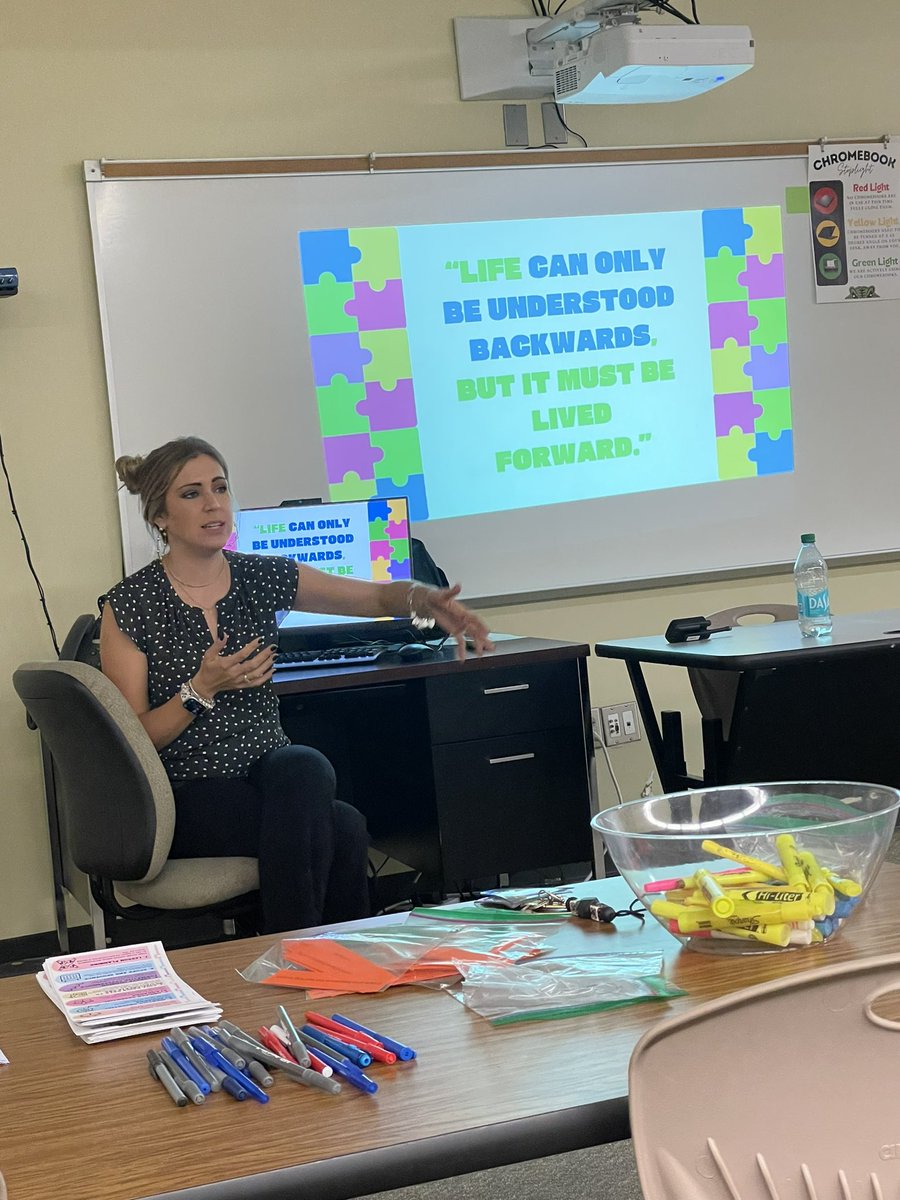 Shoutout to our Instructional Support Team for leading our first Wednesday campus PD and reminding us to keep the end in mind! Y’all nailed it🧩👏🏼