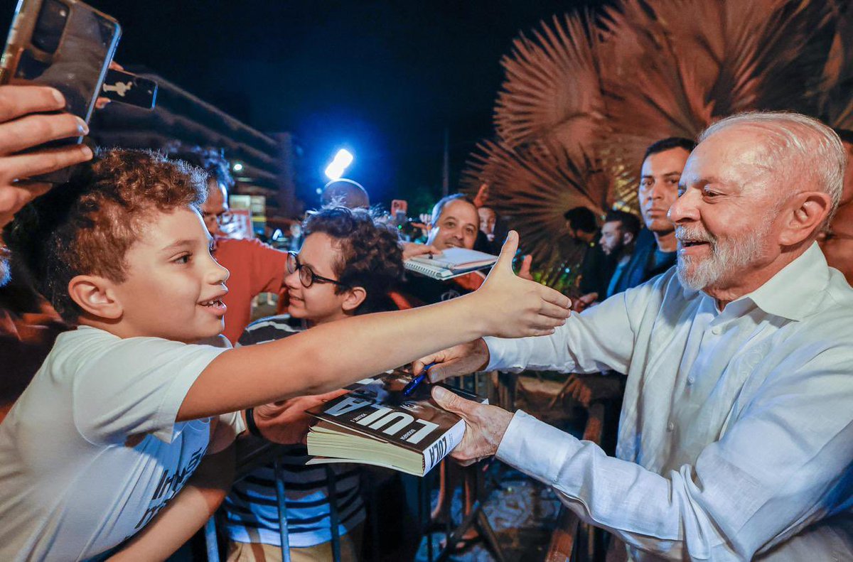 Obrigado pela recepção calorosa em João Pessoa. Amanhã será um dia de muito trabalho aqui na Paraíba. Boa noite.

📸 <a href="/ricardostuckert/">Ricardo Stuckert</a>