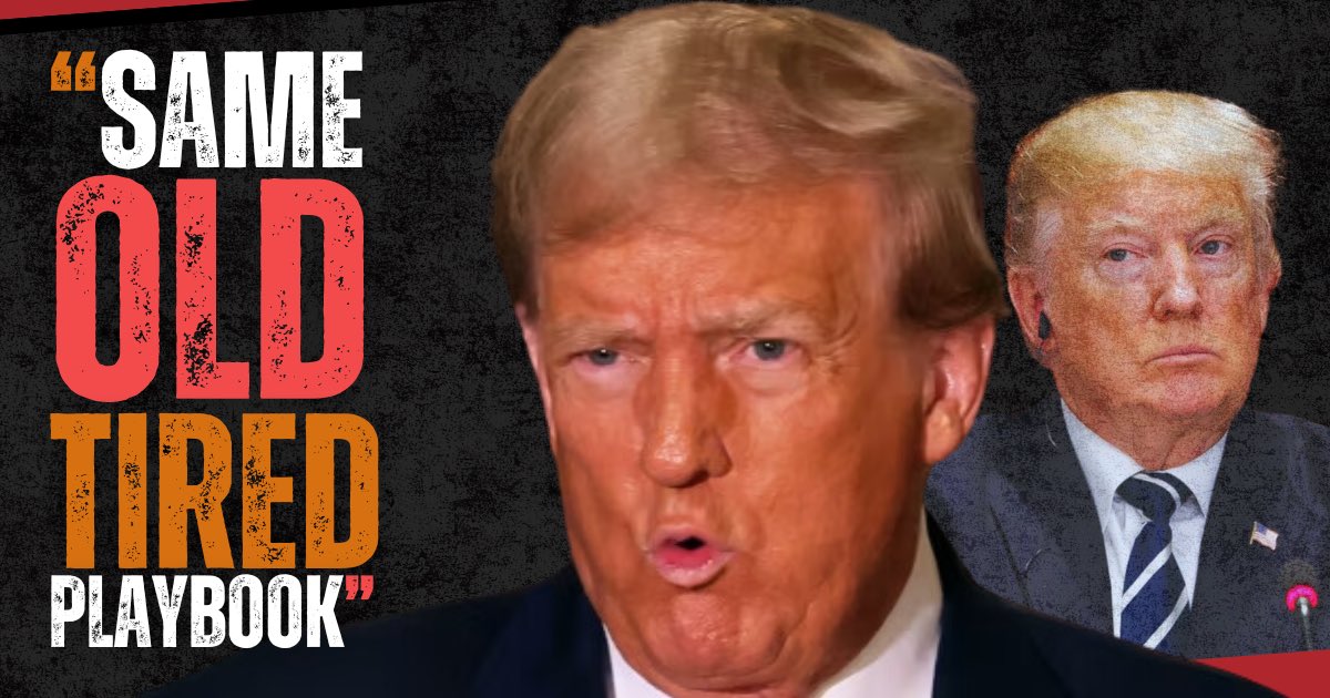 MidwestYoungDem's tweet image. Our next President @KamalaHarris said it best: Trump’s using the “Same, old, tired playbook.”
And guess what… We’re not going back. 
#Playbook #SameOldTired #Harris2024 #CNN #DanaBash