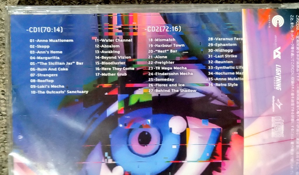blikthn04's tweet photo. ANNO:Mutationem(アノー:ミューテーショネム)コンプリートエディションの特典CDは2枚組で熱い
#ANNOMutationem #ChorusWorldwide #ThinkingStars https://t.co/RezpRJ3DZ3
