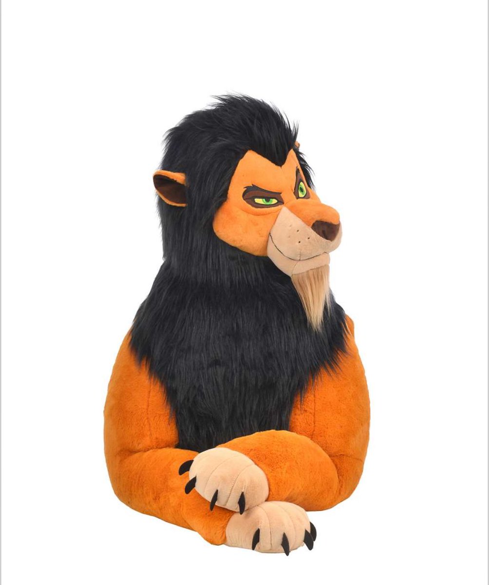 な、な、な、なんと！ ビックサイズ（127㎝）のスカーのぬいぐるみが