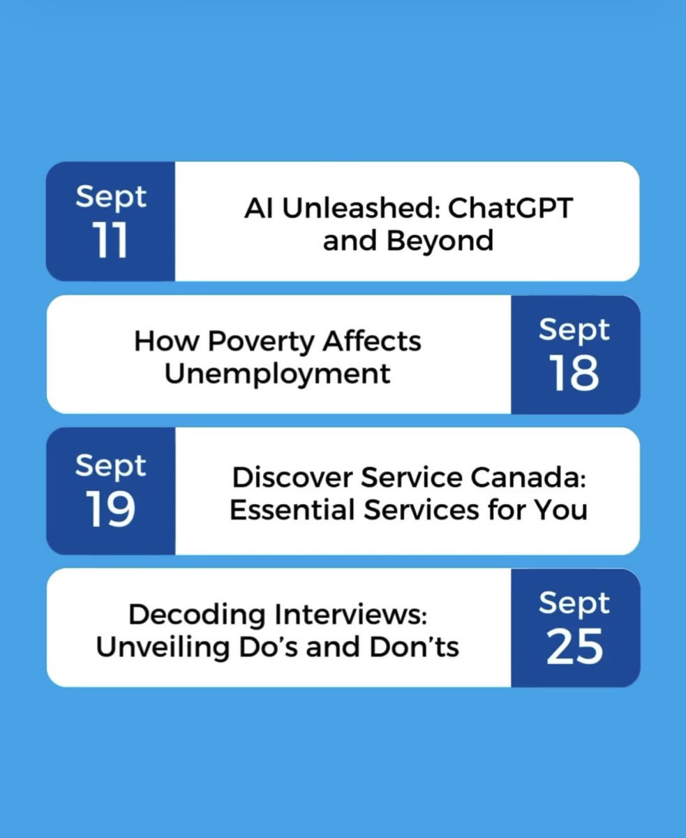 Calling all London-region job seekers! Sign up for a free workshop with our expert Career Counsellors this September! 
Where? 
📍 255 Horton St. E. 2nd floor, London ON

Goodwill Career Centre workshops are completely free once you’ve registered here eventbrite.ca/o/goodwill-ind…