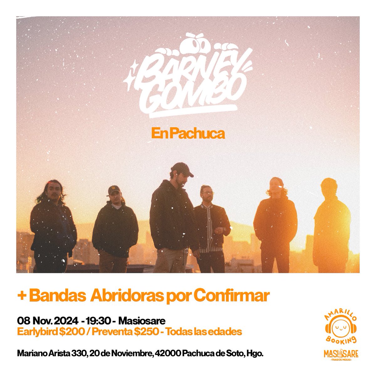 JUVENTUUUUUD, 

Estamos muy emocionados de al fin anunciarles los planes que hemos estado tramando...

¡Nos vemos en Querétaro, Puebla y Pachuca! 

Tendremos boletos muy limitados en Early Bird, pónganse truchas porque vuelan, link de compra en stories de IG.