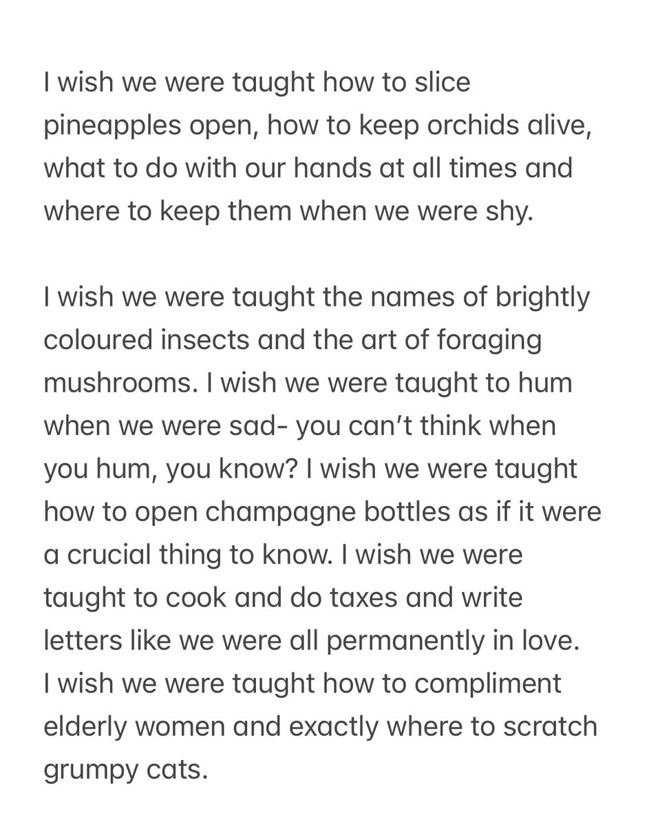 octopuswatch_1's tweet photo. What I wish we’d been taught. https://t.co/22DILr30zh