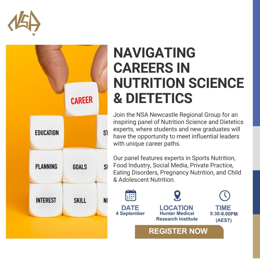 ⏳ Time is running out to register for this unique event! 
Join us &amp; you'll meet &amp; talk to an inspiring panel of leaders from nutrition science &amp; dietetics. Hear their career journeys, success stories and challenges. 
Hurry, before registration closes! ➡️ ow.ly/12ik50T7aPh