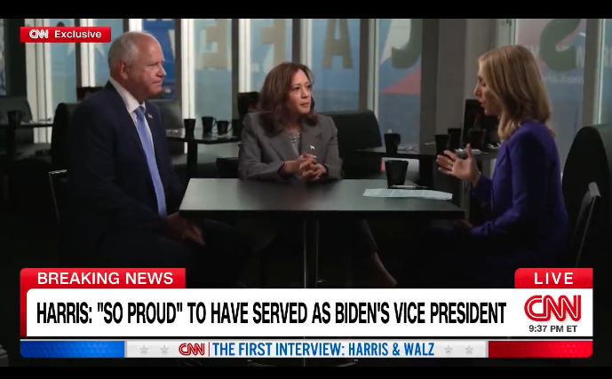 ArseGrammatica's tweet image. The #HarrisInterview was fine.  I wish she had done five by this point but I am not in charge.  Clearly she is capable of comprehending questions and forming complete sentences in response.  Also I think her policy positions are reasonable and popular. We have a good ticket.