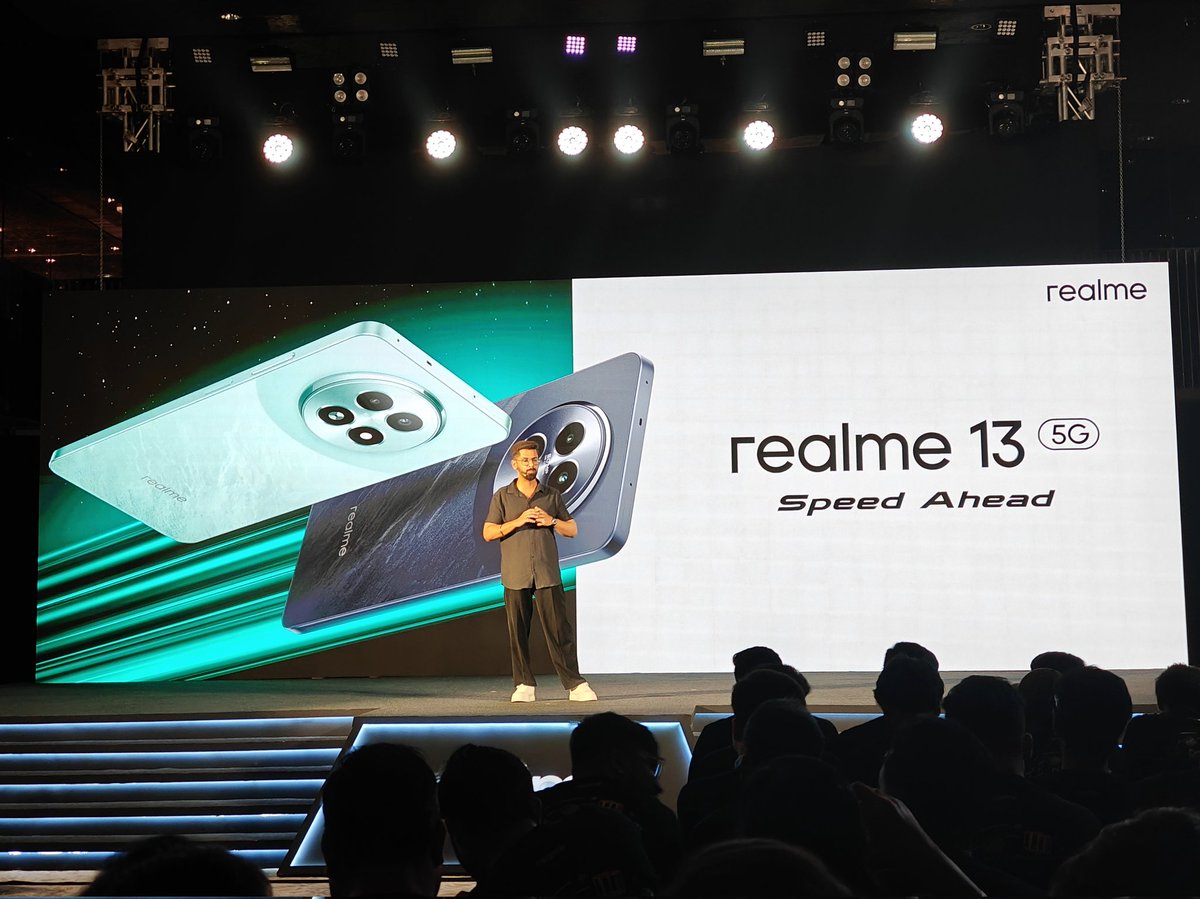 Experience the future of technology &amp; speed with the all new #realme13Series5G