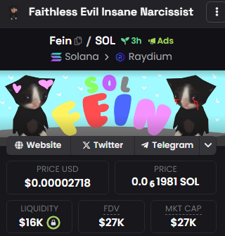 $FEIN is cheap rn 

HbhQ9Fwrqn4VEjEnvFh2iBRp69LSaY7gYQjjb4JnTJGx