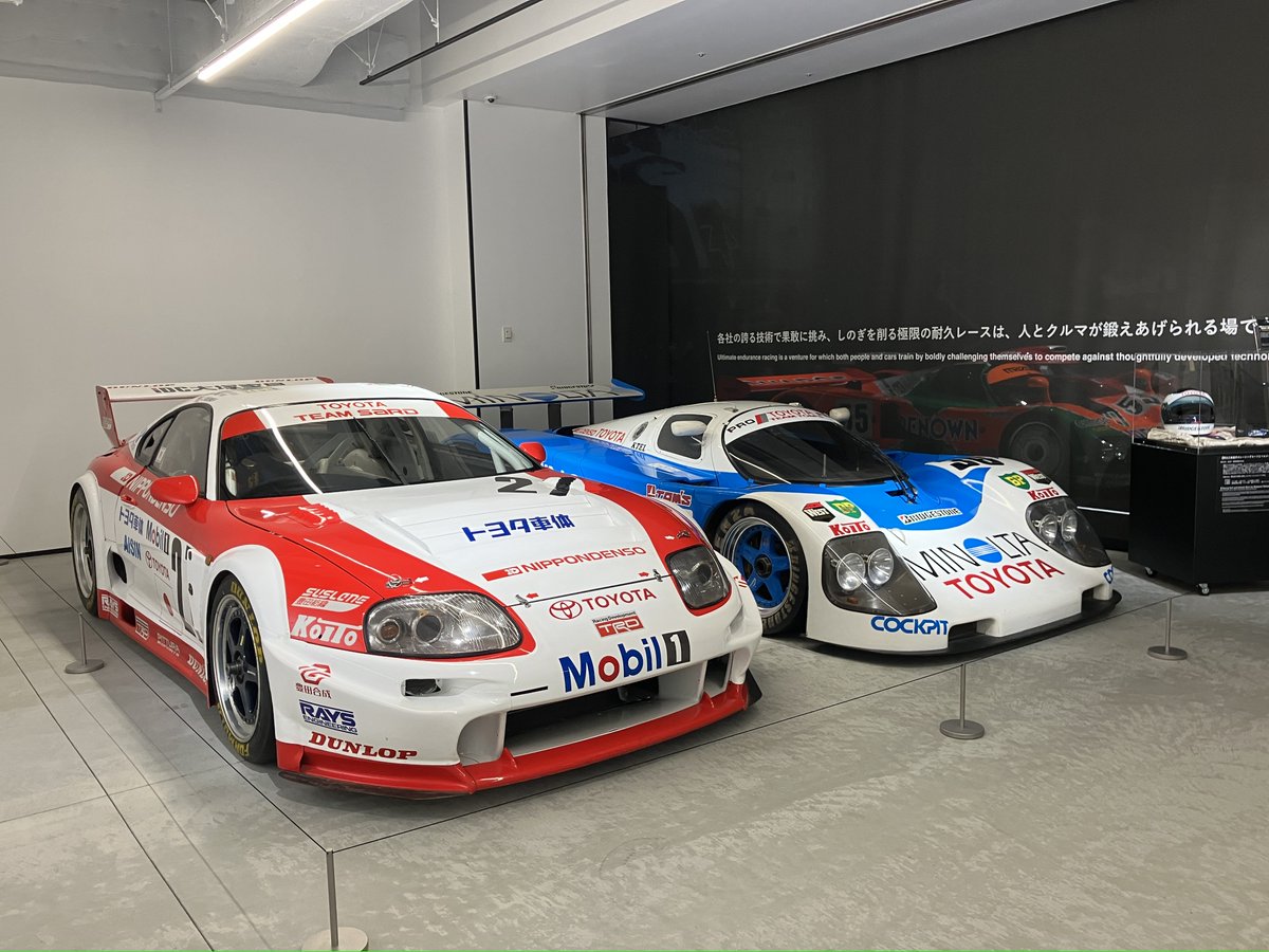 FMM_PR's tweet photo. ＼Supra GT-LM(1995年ル・マン参戦車)を展示を開始いたしました／

富士モータースポーツミュージアムでは、WEC富士の開催にあわせて1995年のル・マンに初挑戦したスープラGT-LMの展示を開始いたしました。総合14位(クラス8位)で完走した実車をお見逃しなく!😃😃 https://t.co/JjlkcIQBBd