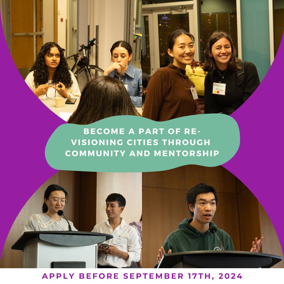 Applications Now Open! 🚀🚀

🎉 Get ready to be part of something transformative! Urban ReVision: BIPOC Mentorship Studio is back with Cohort 2—and this time, we’re diving deep into the theme of Transportation! 🚋🚲

Learn more here: cityhive.ca/civic-educatio…