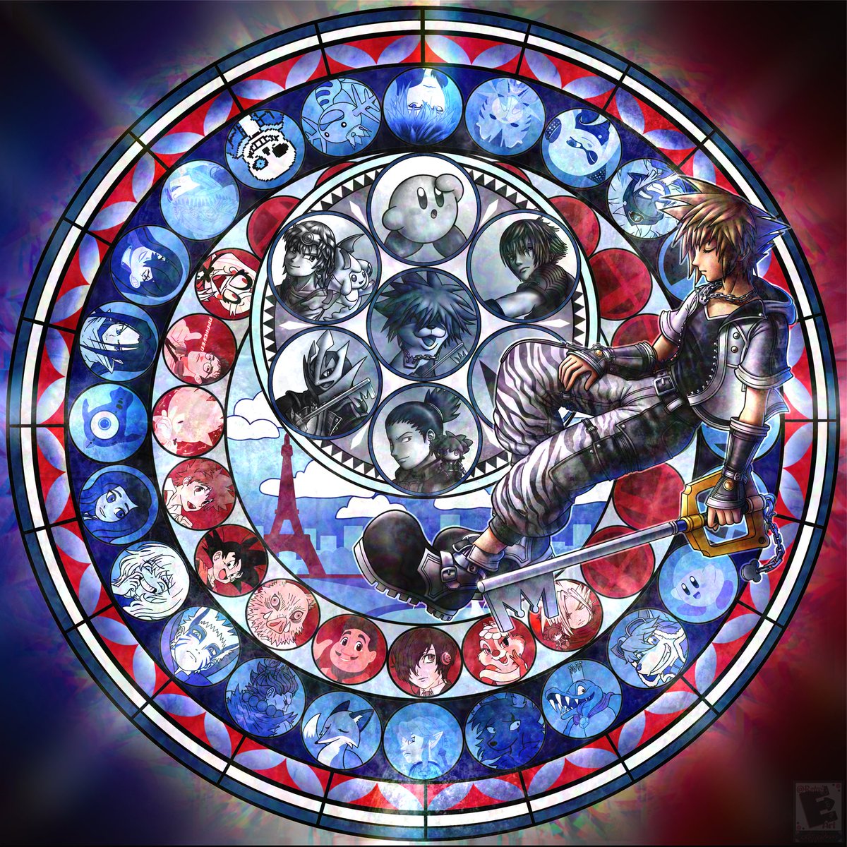 It warms my heart to see such kind and supportive communities, and being given the honor to portray that with my art means a whole lot to me. ✨
Thank you for having me part of such a special project. 💖