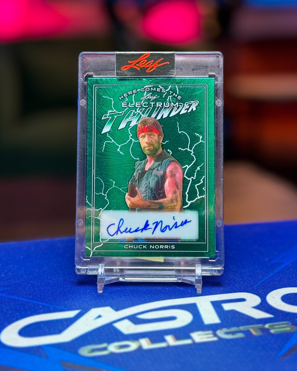 castrocollects's tweet photo. Thank you all for an amazing stream! ๐ฅน๐
From Lamine Yamal to Chuck Norris, weโve got you covered at https://t.co/KAJ8ZUEzXf ๐คฃ https://t.co/IiNjjWRCCd