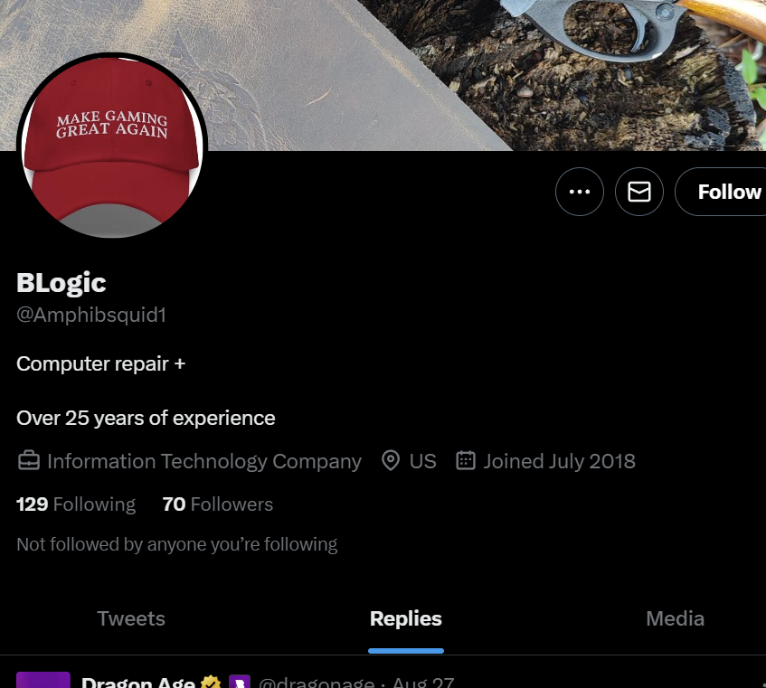 banalnadas's tweet photo. Please note that @/Amphibsquid1 will be in many Dragon Age mentions and your life will be better off blocking them now https://t.co/6F87Yrqsq5