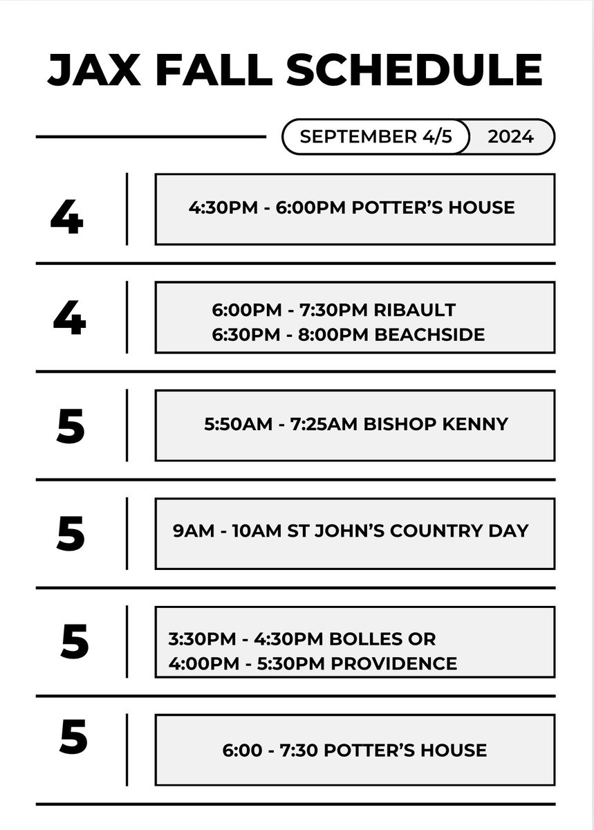 Hey coaches! 
Great chance to come check out my team on September 5th! Reach out to my HS coach or Coach O for details! (<a href="/CoachODuval/">Kayla Oxenrider</a> and <a href="/GigiBistrow/">Gigi Bistrow</a>) Hope to see you there!!!
