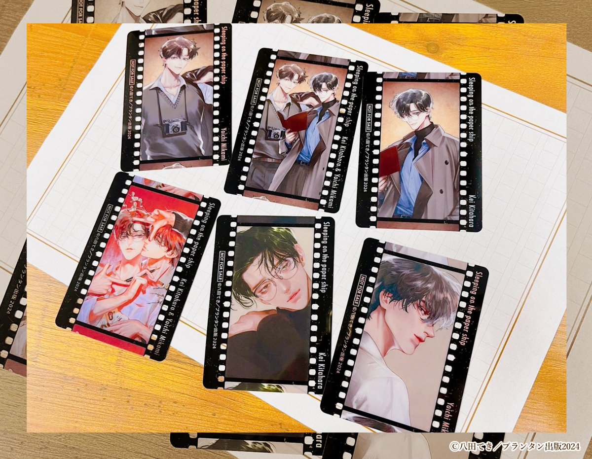 📷「#紙の舟で眠る」POP UP SHOP🖊️ 【商品情報】 ⬜特典クリアカード