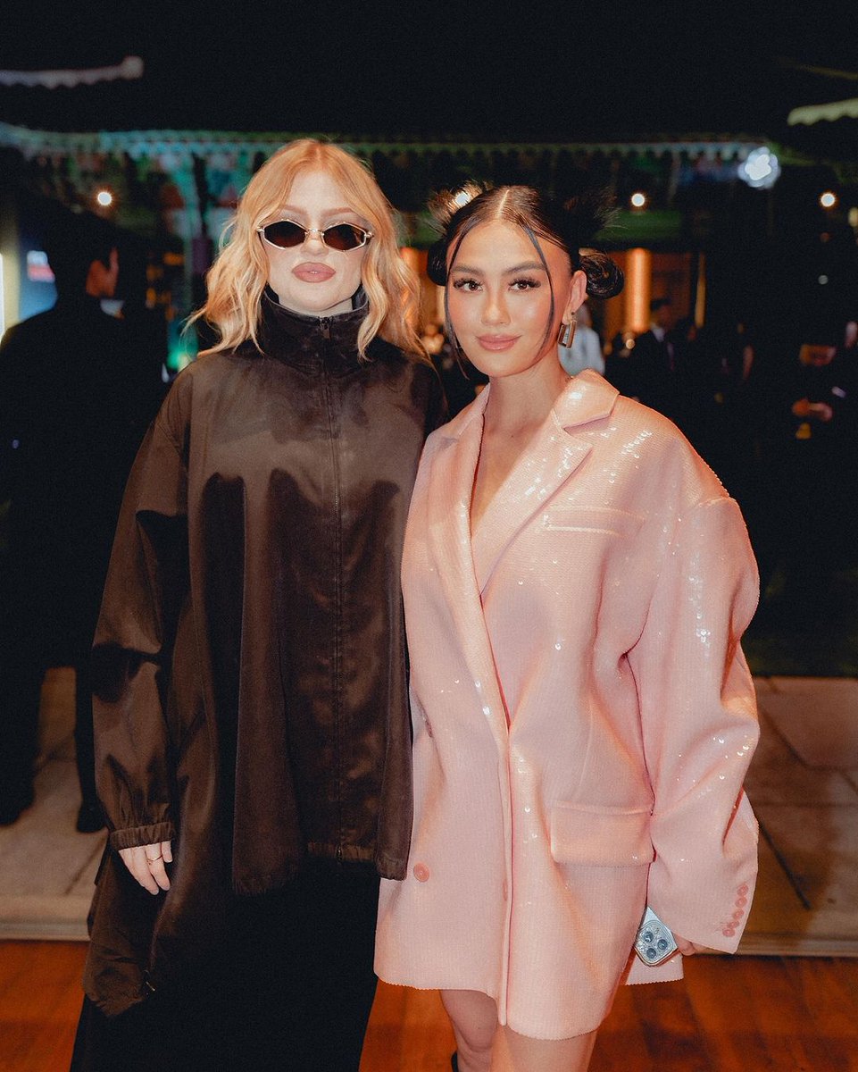 Luísa Sonza e AGNEZ MO.🩵

— Ambas trocaram follow no instagram.