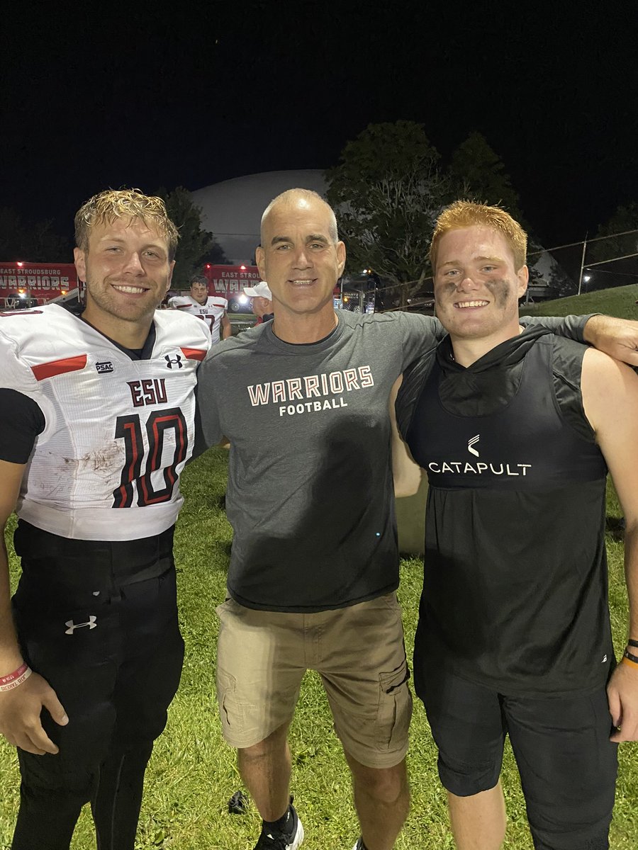 SteveMcT1's tweet image. Good first win! ESU 24 Edinboro 12. Gotta appreciate the Pioneer Love!!! @LSFootball1