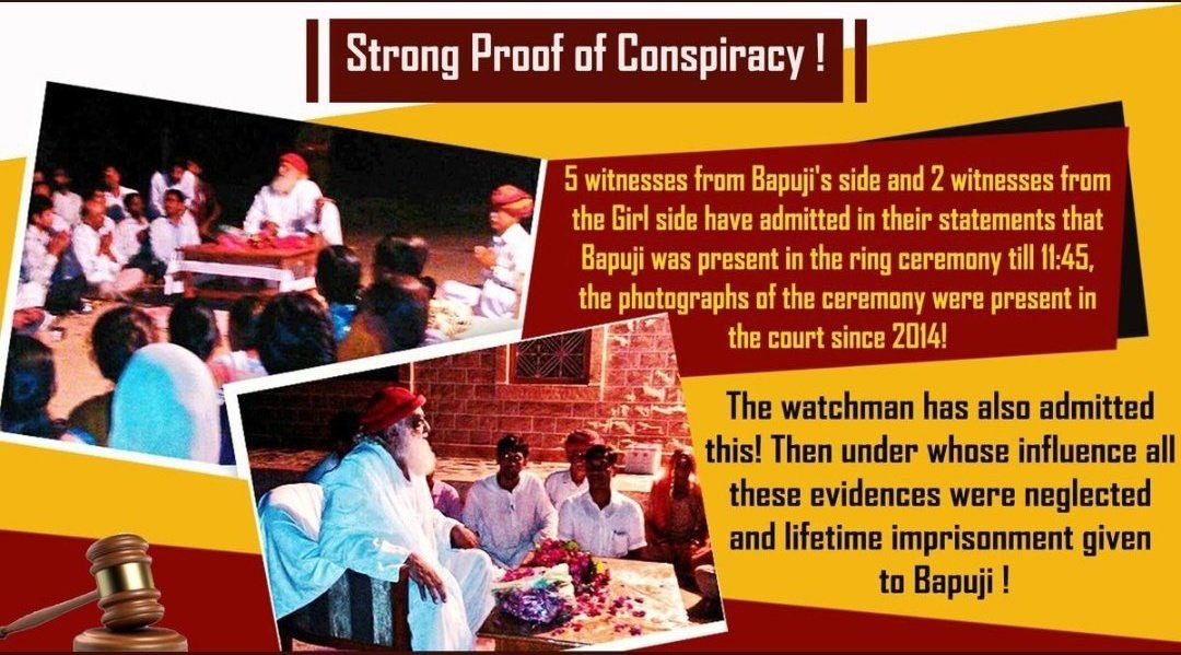 KhyatiMakode's tweet photo. Looking at Asaram Bapu Case, Subramaniam Swami ji says that giving life sentence to Asaram ji Bapu without any evidence is an abuse of law. The demand of Voice of Public is to release Bapuji. #FindingJusticeInIndia https://t.co/e8PDF2WOpi