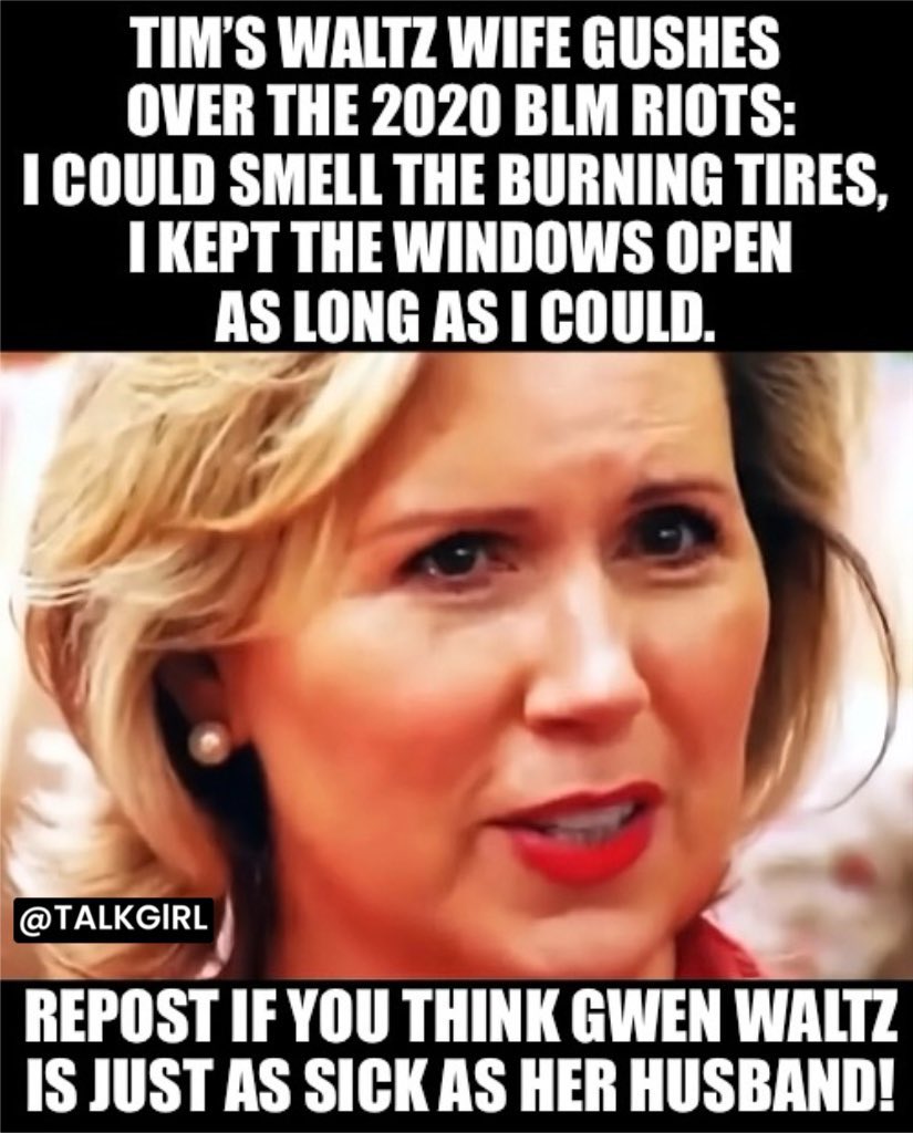 Repost if you think Gwen Waltz is as sick as her husband