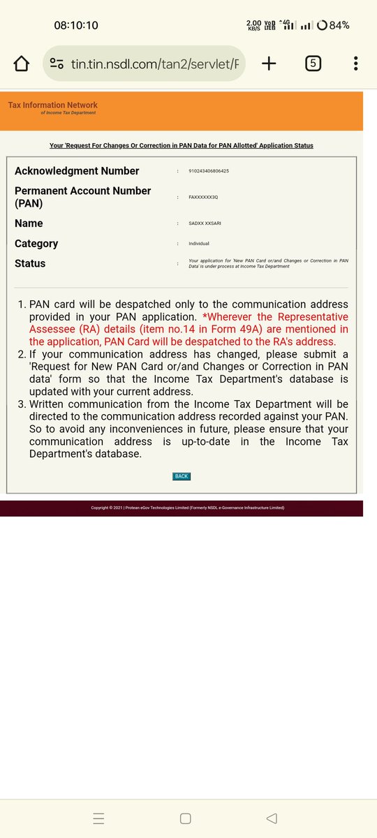 Saddam7859's tweet photo. @IncomeTaxIndia Sir I applied for my PAN card correction, its been 10 days now, the application is still in process and still not received on my Gmail, please do the verification fast, send the PAN card on my Gmail, please as this is my urgent post sir, 910243406806425 https://t.co/pk0ivL1sgv