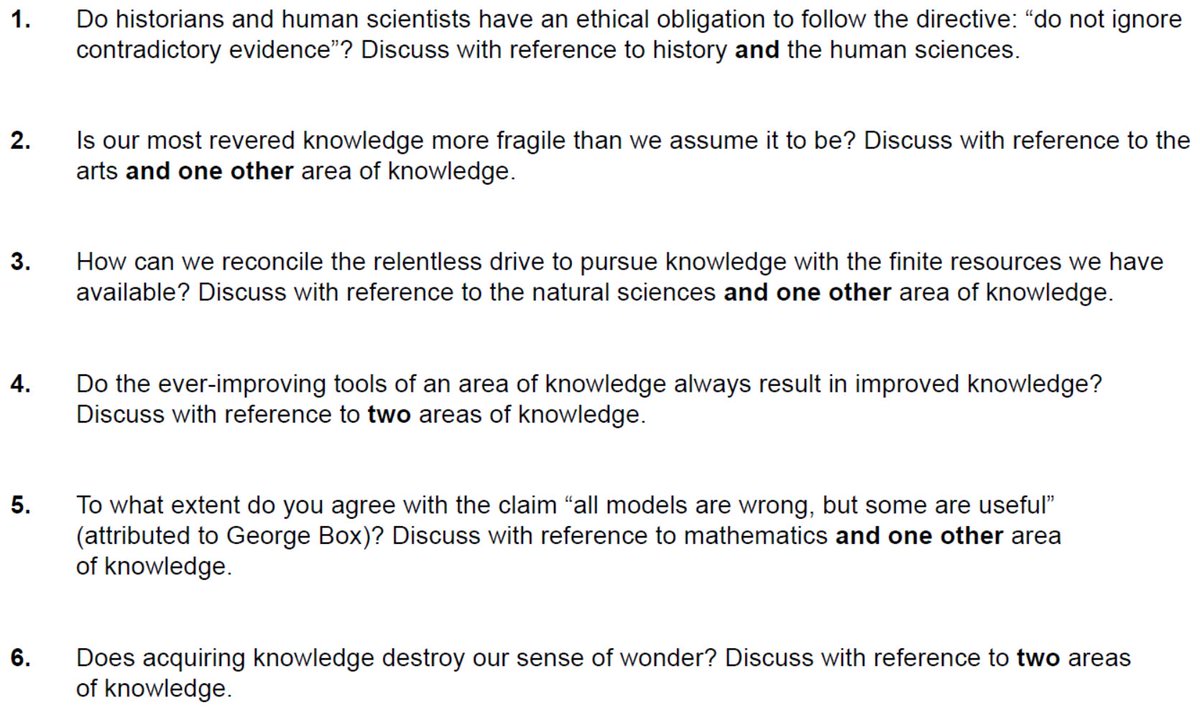 May 2025 #TOK titles are out early...