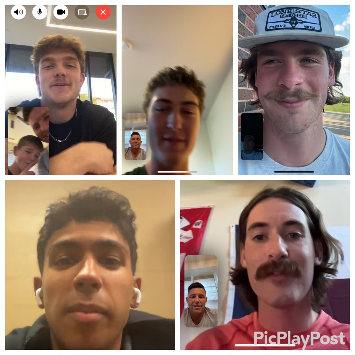 CoachTBowles's tweet photo. Kickers dinner was extra special! We were joined by Spearman, Rich, Jackson, Watkins, MJ, and Tucker! To sum it up, they all said enjoy the moment and have fun!
 “Happiness is not by chance, but by choice.” Ted lasso  #family #kicker4life #JFND @kelseybowles @rockwalljfndfb https://t.co/qKREMWG7xl