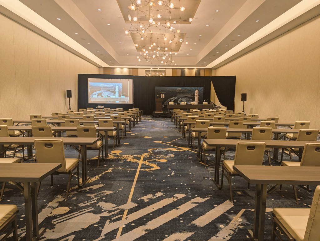 ScienceMuslim's tweet photo. Greetings of Peace! 🌐
#MSLM24 PREPS UNDERWAY! 💪
We’re all set to welcome our guests to the conference! 👥
Can’t make it in person? Join us virtually and experience the excitement from wherever you are! ✅
#QuranAndScience
@ammausa
@IAAAE_org
#AWSA
https://t.co/c1LkJ3yfIW https://t.co/RLsWG325NO