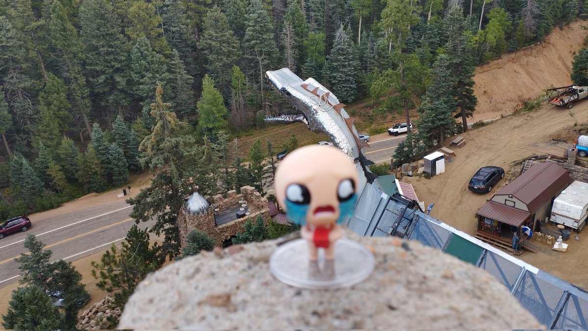 TheGaurdian4's tweet photo. #SummerOfIsaac @edmundmcmillen @TheMaestroTeam Took Isaac to see Bishop Castle here in Colorado! https://t.co/3VaxV02eTF