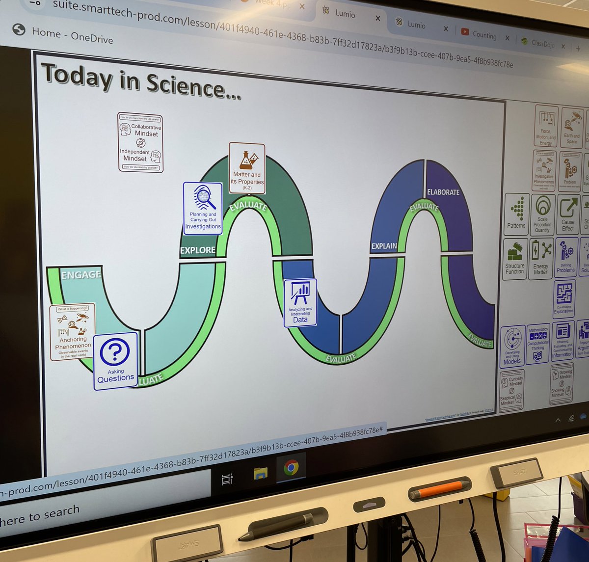 JulieBronc's tweet photo. Kinder scientists are collaborating during an investigation to discover how we can describe the physical properties of objects. @ME_Mustangs @FBISDscience https://t.co/zPYc5pk1ie