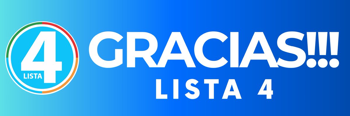 🗳️ ¡Gracias a todos nuestros colegas! 🗳️

Queremos expresar nuestro profundo agradecimiento a los 2.124 colegas que nos han apoyado en estas elecciones , somos la segunda lista más votada obteniendo 3 de los 9 representantes en el colegio Médico Nacional y  tendremos