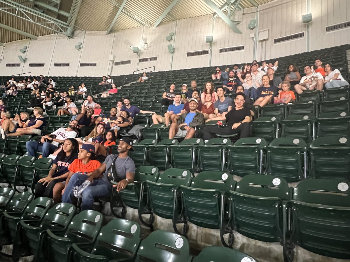 Chelsea C Pinnix MD PhD (@chelseapinnix) on Twitter photo Victory with an 8th inning comeback by the Houston <a href="/astros/">Houston Astros</a>! Had a great time with the <a href="/MDAndersonNews/">MD Anderson Cancer Center</a> #RadOnc residency crew. <a href="/JillGunther/">Jillian Gunther</a> #ComronHassanzadeh <a href="/subhaperni/">Subha Perni, MD</a> #ThomasBeckham Victory with an 8th inning comeback by the Houston <a href="/astros/">Houston Astros</a>! Had a great time with the <a href="/MDAndersonNews/">MD Anderson Cancer Center</a> #RadOnc residency crew. <a href="/JillGunther/">Jillian Gunther</a> #ComronHassanzadeh <a href="/subhaperni/">Subha Perni, MD</a> #ThomasBeckham