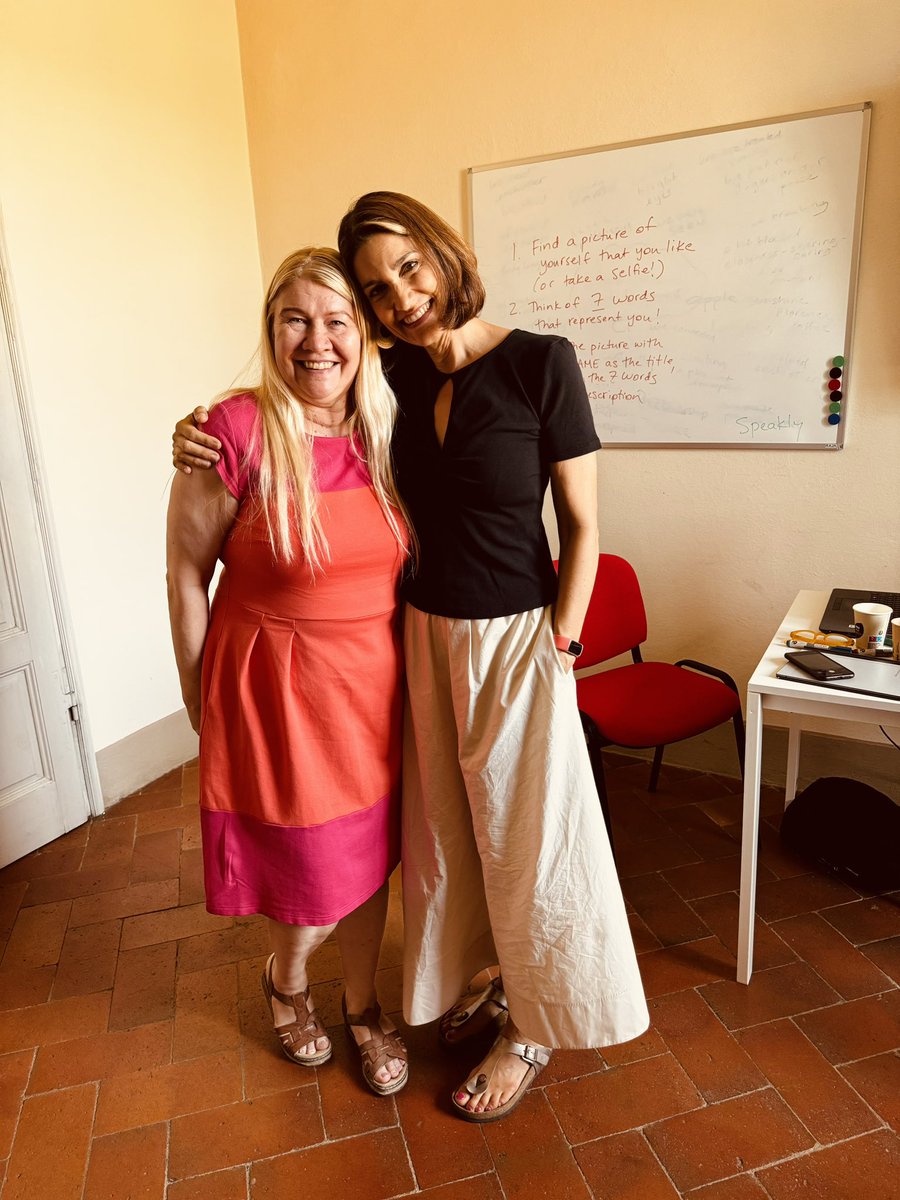 Ciao! Olen ollut nyt viikon Firenzessä opiskelemassa opettajan ja ohjaajan hyvinvointiin liittyviä teemoja. Lisäksi olen ihastellut Firenzen taidetta ja nauttinut kulttuurielämyksistä. Tähän mennessä kävelty yli 100 000 askelta auringon paahteessa. Tyttönne maailmalla on 💪😊