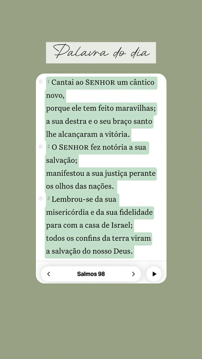 Deus é fiel 🤍