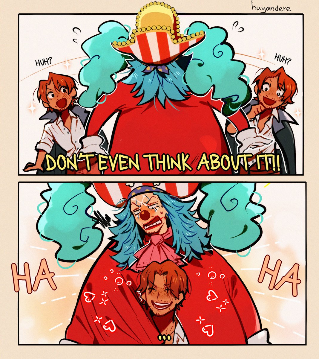 i NEED to see shanks' reaction to emperor buggy
#ONEPIECE 