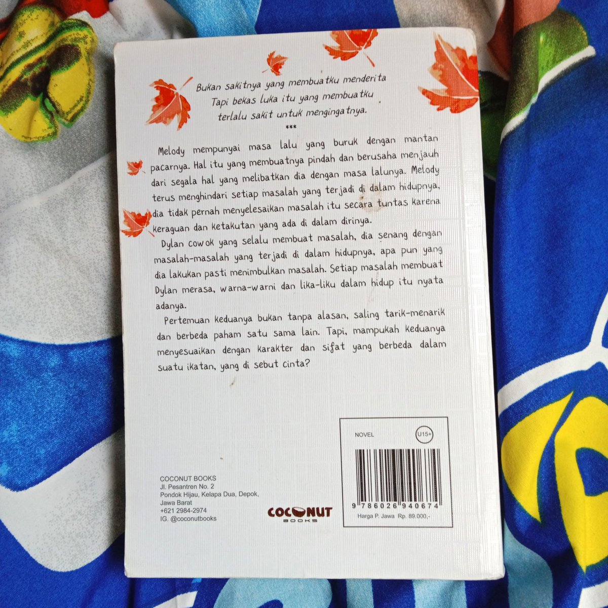 cclantt's tweet photo. WTS -- Want To Sell
- preloved novel Melodylan + TTD

🍁 Rp38.000 inc all
🍁 Condi seperti yang divideo
🍁 Ori ya akak 😉
🍁 Jatim, Kediri

tag wts preloved buku novel melodylan https://t.co/vkdOY9EdPJ