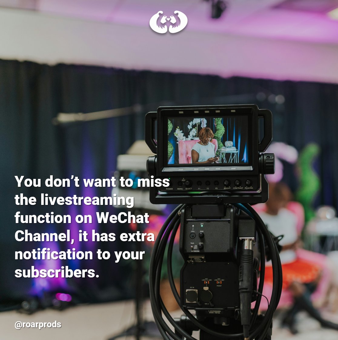 roarprods's tweet image. #WeChatChannel has done a lot of innovation, e.g. independent chat box base on #WeChat group, reservation and reminds after reservation etc. If our livestreaming is not chasing random audiences, WeChatChannel might be a better choice than #Douyin.