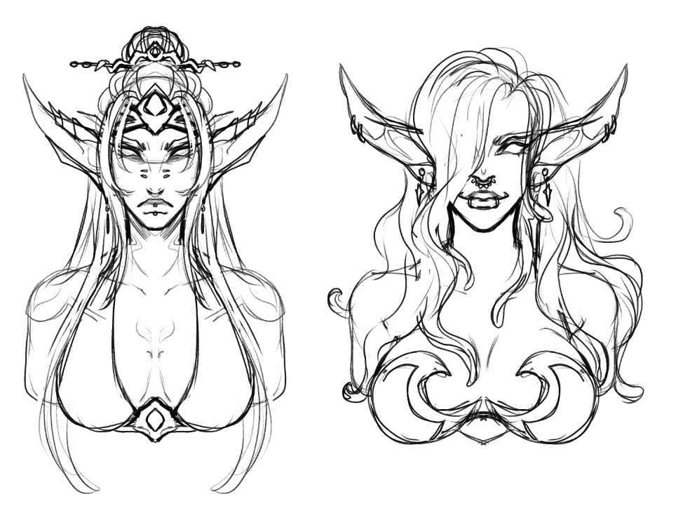 tricksterkat's tweet photo. going back to #worldofwarcraft for a bit :") 

these gals are all up for pre-claims and cyop for 40 - dm if interested!! ^^ https://t.co/EGDM7zWczq