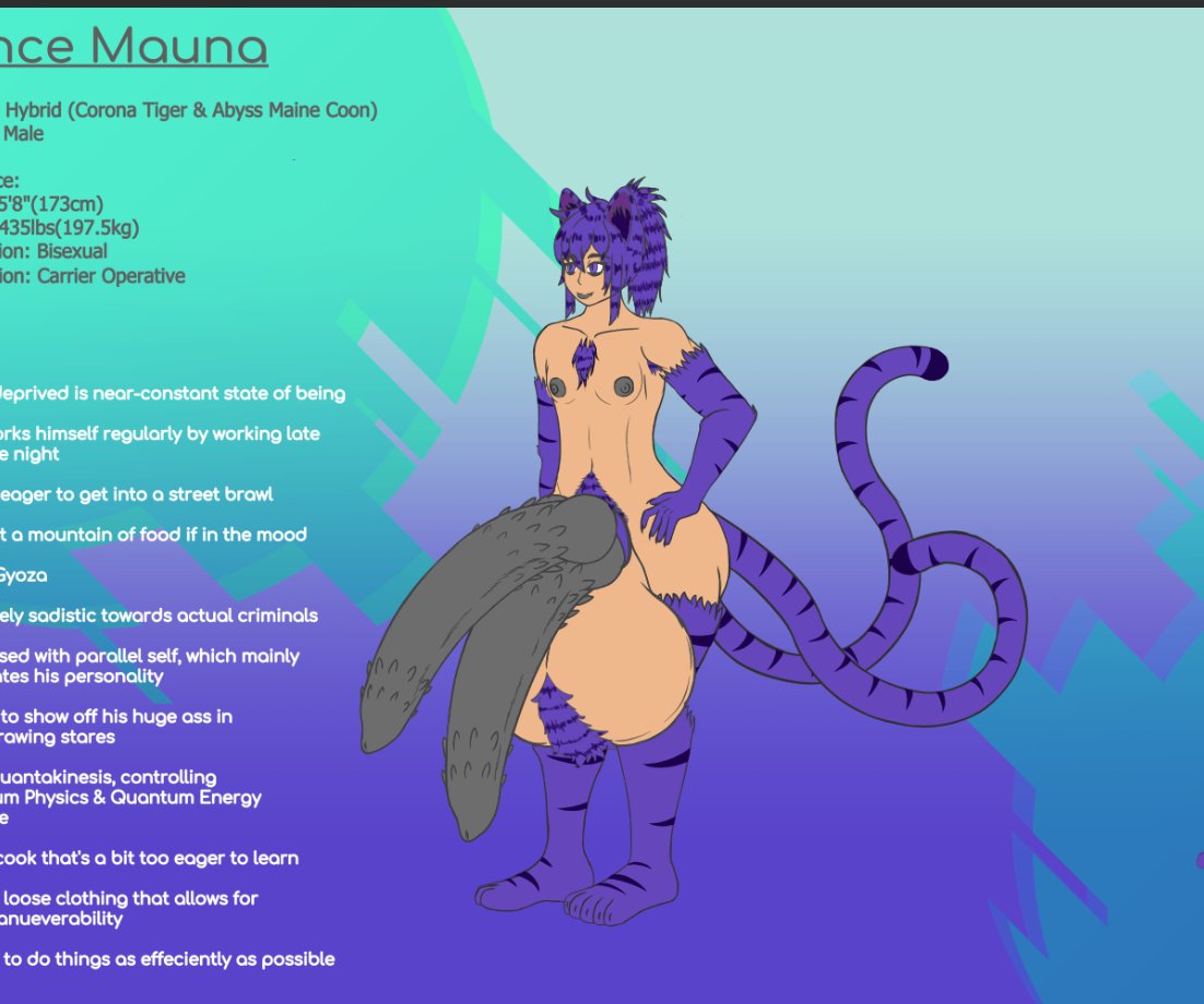 Just posting another thing of my OC Vynce Mauna here, cuz apparently I had color bleed on my last laptop 😅