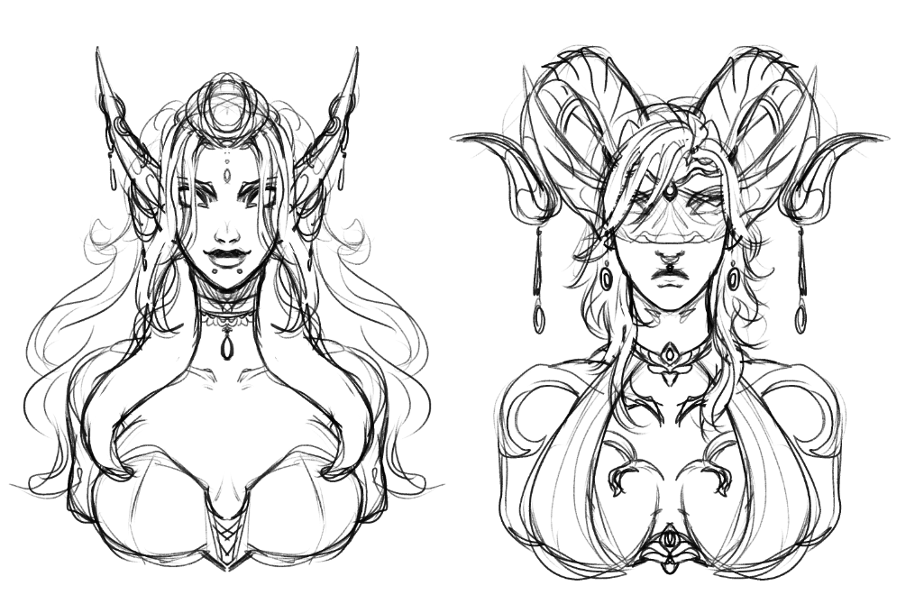 tricksterkat's tweet photo. going back to #worldofwarcraft for a bit :") 

these gals are all up for pre-claims and cyop for 40 - dm if interested!! ^^ https://t.co/EGDM7zWczq