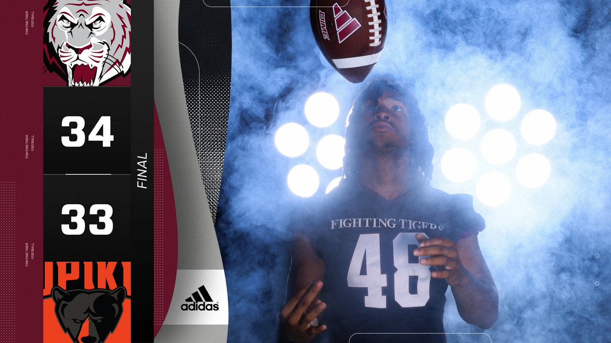 FINAL | The Tigers with 13 seconds left in the game get a touchdown and win! Gillis found Auker near the sideline!!

#️⃣ #TigerUp