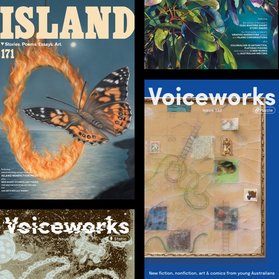 Why take 1 when you can take 2? ✌️

Coming to you from the southernmost tip of Australia, <a href="/islandmagtas/">Island</a> is a national beacon for diverse, vibrant writing. Luckily for you, a joint subscription to Island + <a href="/VoiceworksMag/">Voiceworks</a> costs just $117 a year!

Snag a sub: expressmedia.org.au/store/p/voicew…
