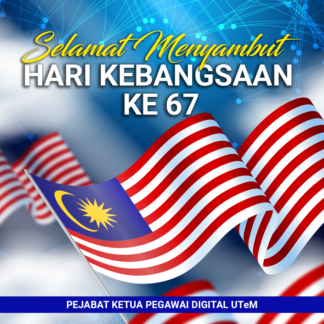 cdo_utem's tweet photo. Marilah sama-sama kita berganding bahu menyemarakkan ikatan perpaduan sesama kita. Kita merdeka daripada penjajah, kita juga hendaklah merdeka daripada perkara yang sia-sia. https://t.co/cUPBW5u7qK
