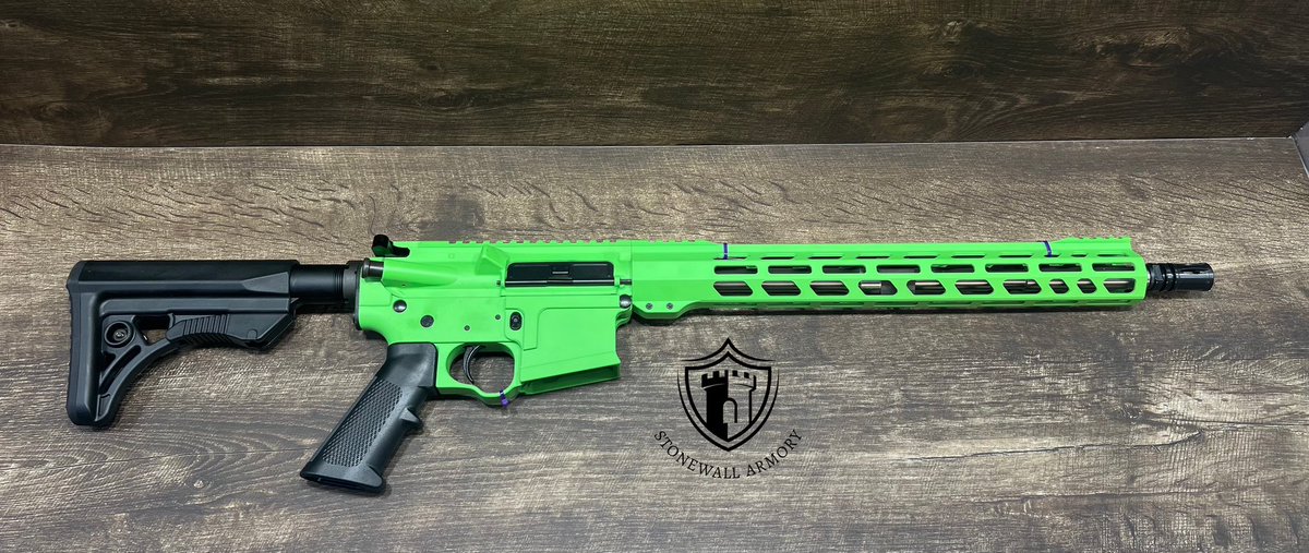SWArmoryNC's tweet photo. @HardPass4 A Stonewall Armory SA15 with 30 round magazine. In many color options. #StonewallArmory #StonewallArmoryBuiltForTheBold #AR15 https://t.co/TwmA2grJzB