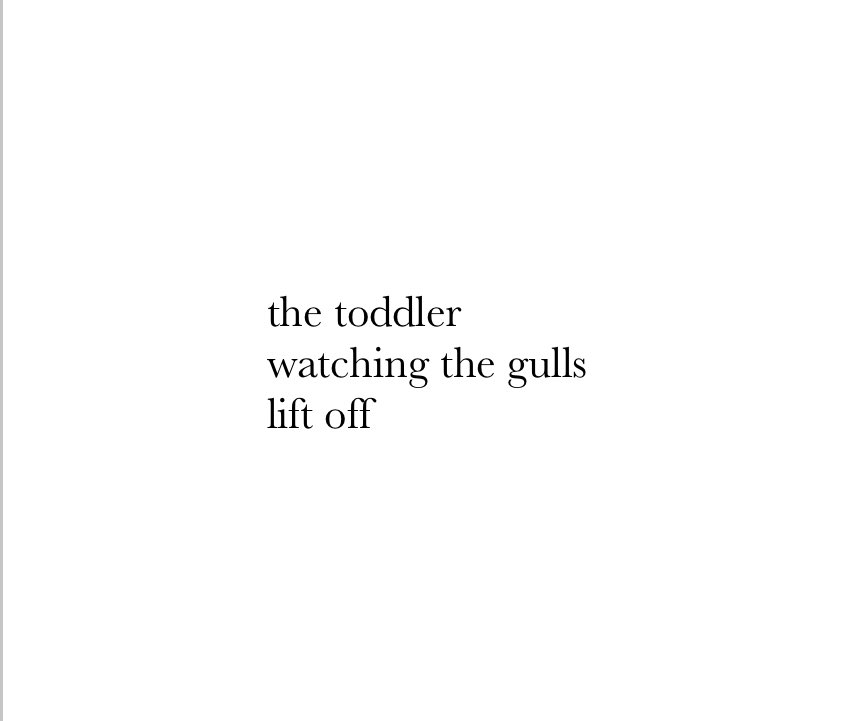 FreshOutMag (@freshoutmag) on Twitter photo #senryu by returning contributor Scott F. Parker (Tw/X <a href="/scottfparker/">Scott F. Parker</a> ). Scott lives in Bozeman, MT with his family. #poetry #seagulls #haiku #beach #poetrycommunity #toddler #micropoetry #poetrylovers #montana #senryu by returning contributor Scott F. Parker (Tw/X <a href="/scottfparker/">Scott F. Parker</a> ). Scott lives in Bozeman, MT with his family. #poetry #seagulls #haiku #beach #poetrycommunity #toddler #micropoetry #poetrylovers #montana